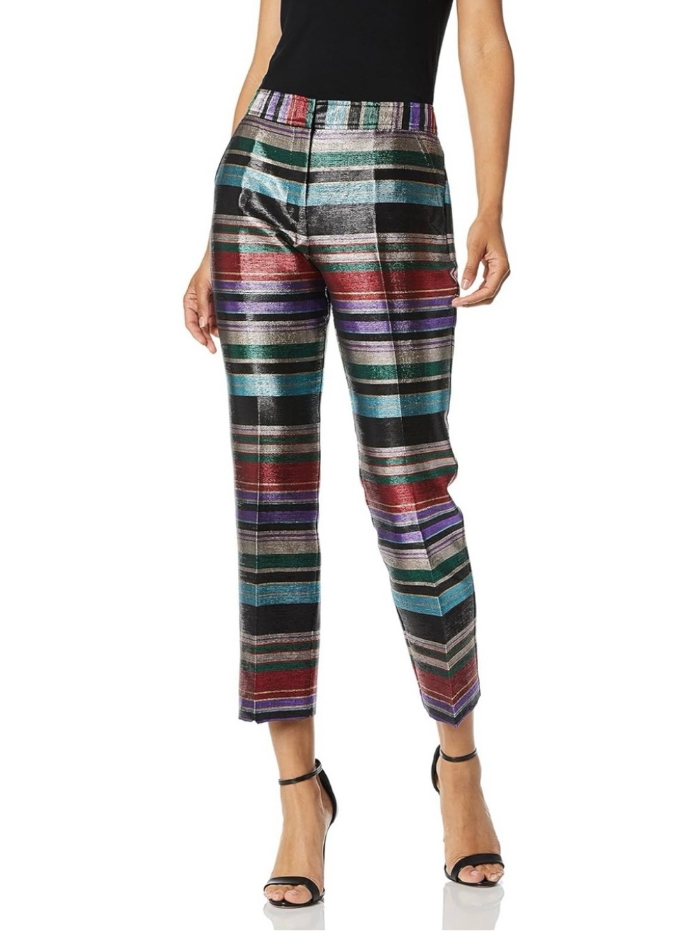 NWT Trina Turk Women's Mercury Kick Flare Pant  Size 0